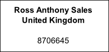 Ross Anthony Sales
United Kingdom

8706645